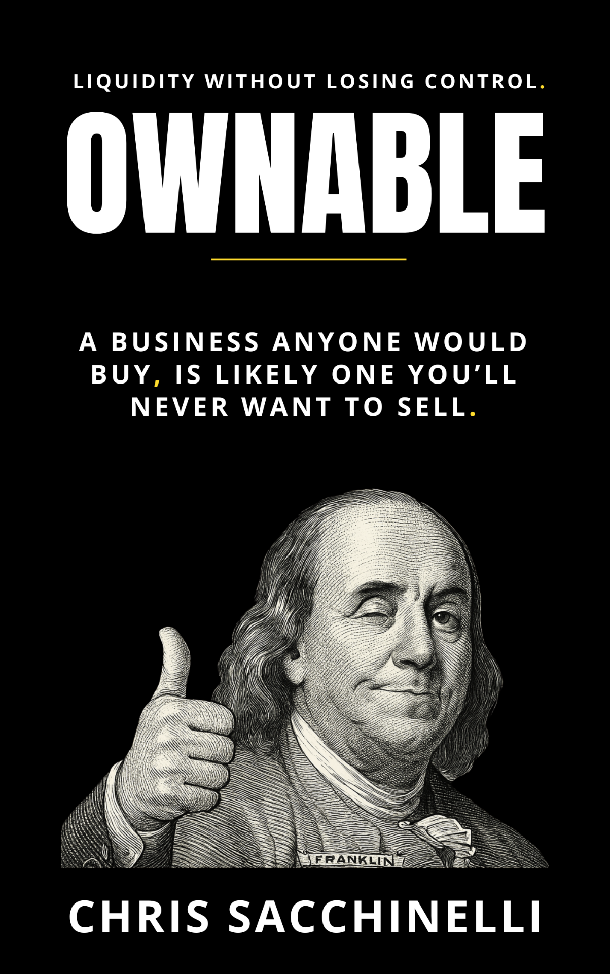 OWNABLE — a hardcover monograph in brass-debossed linen